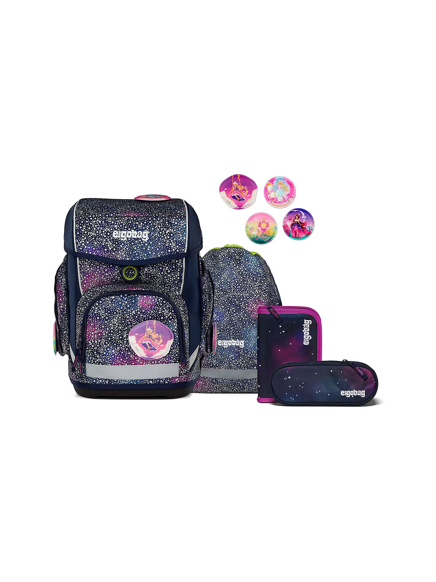 ERGOBAG | Schultaschen Set 5tlg CUBO | 